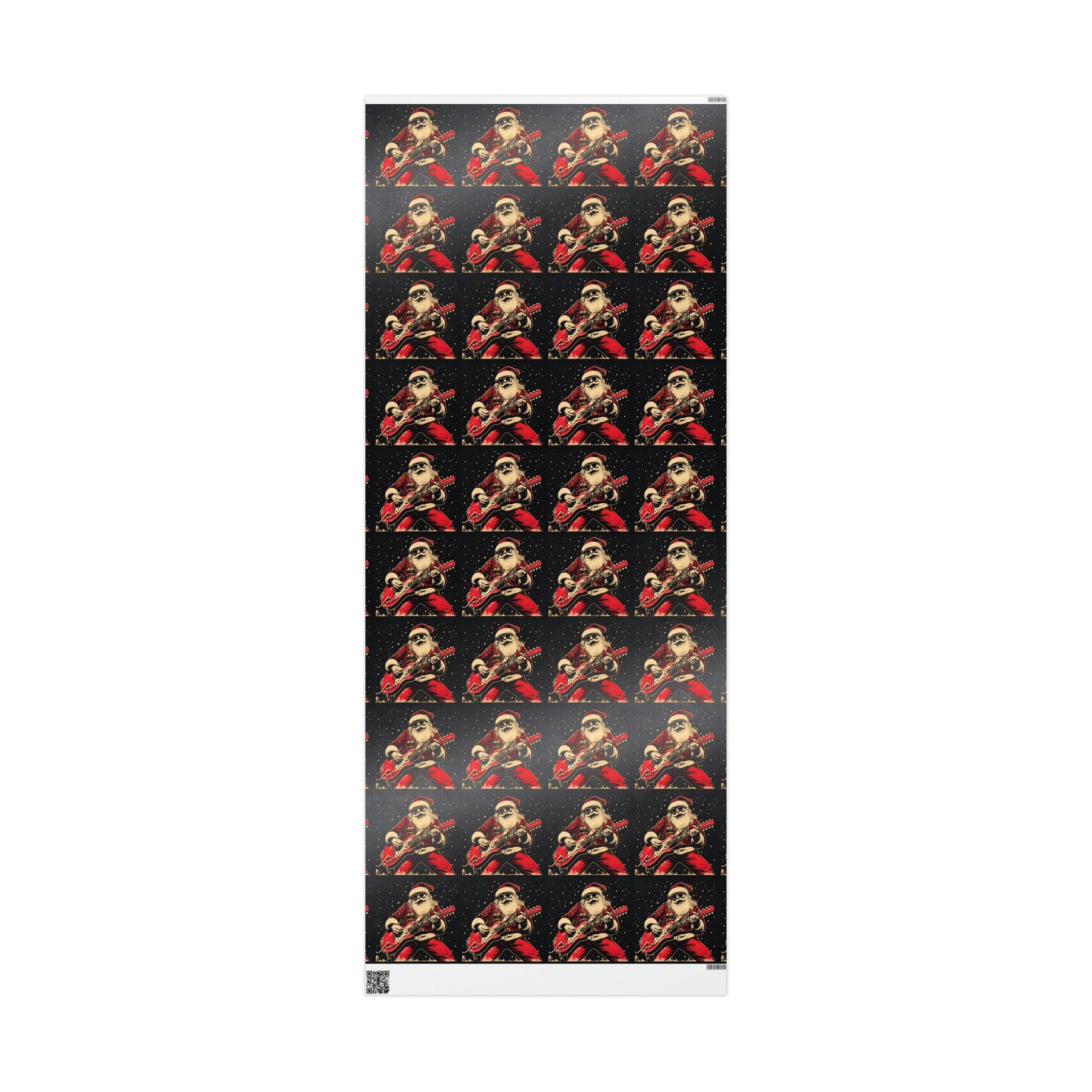 Rock - n - Roll Santa Gift Wrap - Goth Cloth Co.Home Decor30851435304314444060