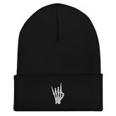 Rock On Skeleton Cuffed Beanie - Goth Cloth Co.6517768_8936