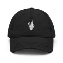 Rock On Skeleton Distressed Dad Hat - Goth Cloth Co.5174268_10990