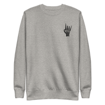 Rock On Skeleton Embroidered Sweatshirt - Goth Cloth Co.3647512_11244