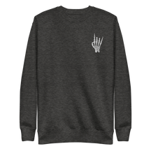 Rock On Skeleton Embroidered Sweatshirt - Goth Cloth Co.7532513_11259