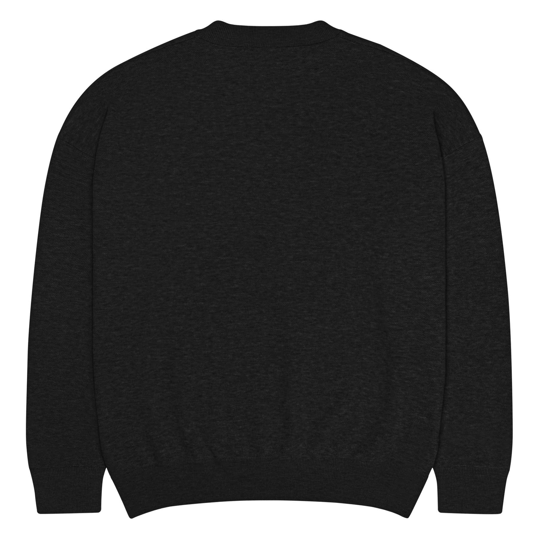 Rocker Santa Knit Crewneck Sweater (Ready to Ship) - Goth Cloth Co.