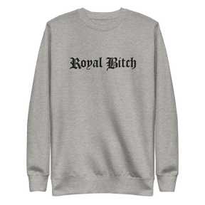 Royal Bitch Embroidered Sweatshirt - Goth Cloth Co.8131241_11244