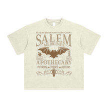 Salem Apothecary Enzyme Washed T-Shirt - Goth Cloth Co.250807PODPQ0813001