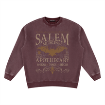 Salem Apothecary Vintage Wash Fleece Sweatshirt - Goth Cloth Co.260916PODRA0488011