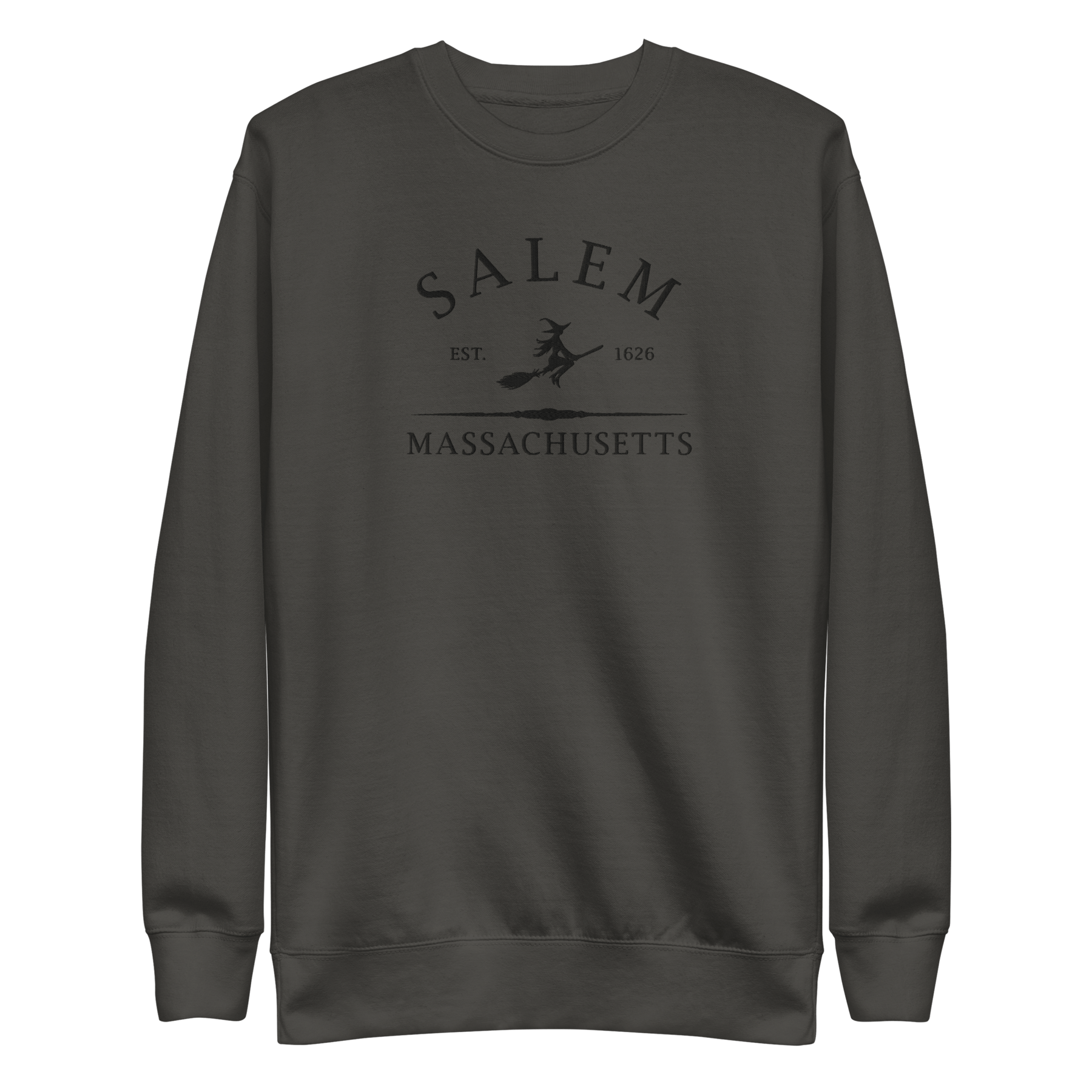 Salem Massachusetts Embroidered Sweatshirt - Goth Cloth Co.4281496_20363