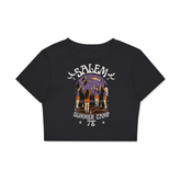 Salem Summer Camp Women's Fitted Bodycon Tee (READY TO SHIP) - Goth Cloth Co.
