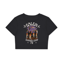 Salem Summer Camp Women's Fitted Bodycon Tee (READY TO SHIP) - Goth Cloth Co.