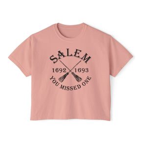 Salem You Missed One Crop Top - Goth Cloth Co.T-Shirt14277381155919839500