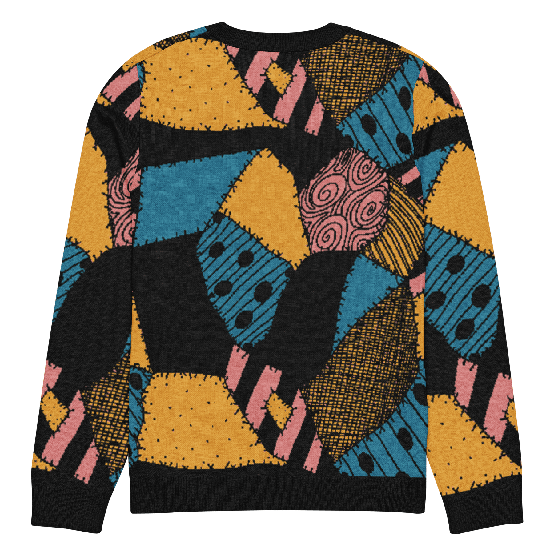 Sally Pactched Knit Crewneck Sweater - Goth Cloth Co.8086965_19635