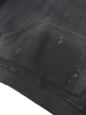 Savage Mutations Grunge Frayed Fleece Hoodie - Goth Cloth Co.251219PODRB0464016