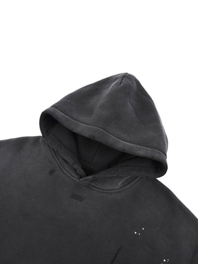 Savage Mutations Grunge Frayed Fleece Hoodie - Goth Cloth Co.251219PODRB0464016