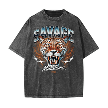 Savage Mutations Heavyweight Snow Washed T-Shirt - Goth Cloth Co.260108PODPQ0710001
