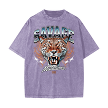 Savage Mutations Heavyweight Snow Washed T-Shirt - Goth Cloth Co.260108PODPQ0710007