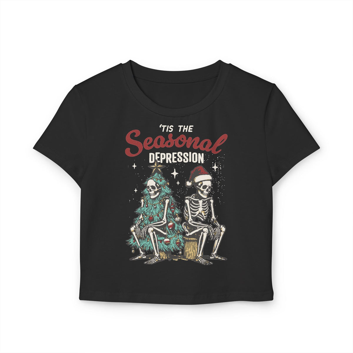 Seasonal Depression Baby Tee - Goth Cloth Co.T-Shirt22613880545733250868