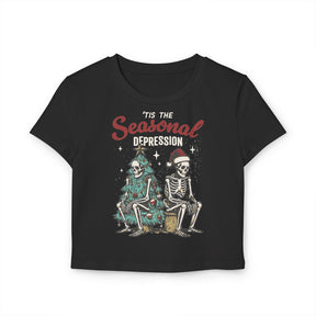 Seasonal Depression Baby Tee - Goth Cloth Co.T-Shirt22613880545733250868