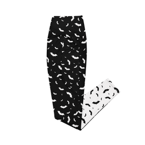 Seeing Double Crossover Leggings with Pockets - Goth Cloth Co.6548451_14137