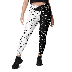Seeing Double Crossover Leggings with Pockets - Goth Cloth Co.6548451_14137