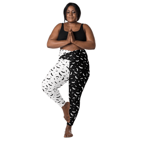 Seeing Double Crossover Leggings with Pockets - Goth Cloth Co.6548451_14137