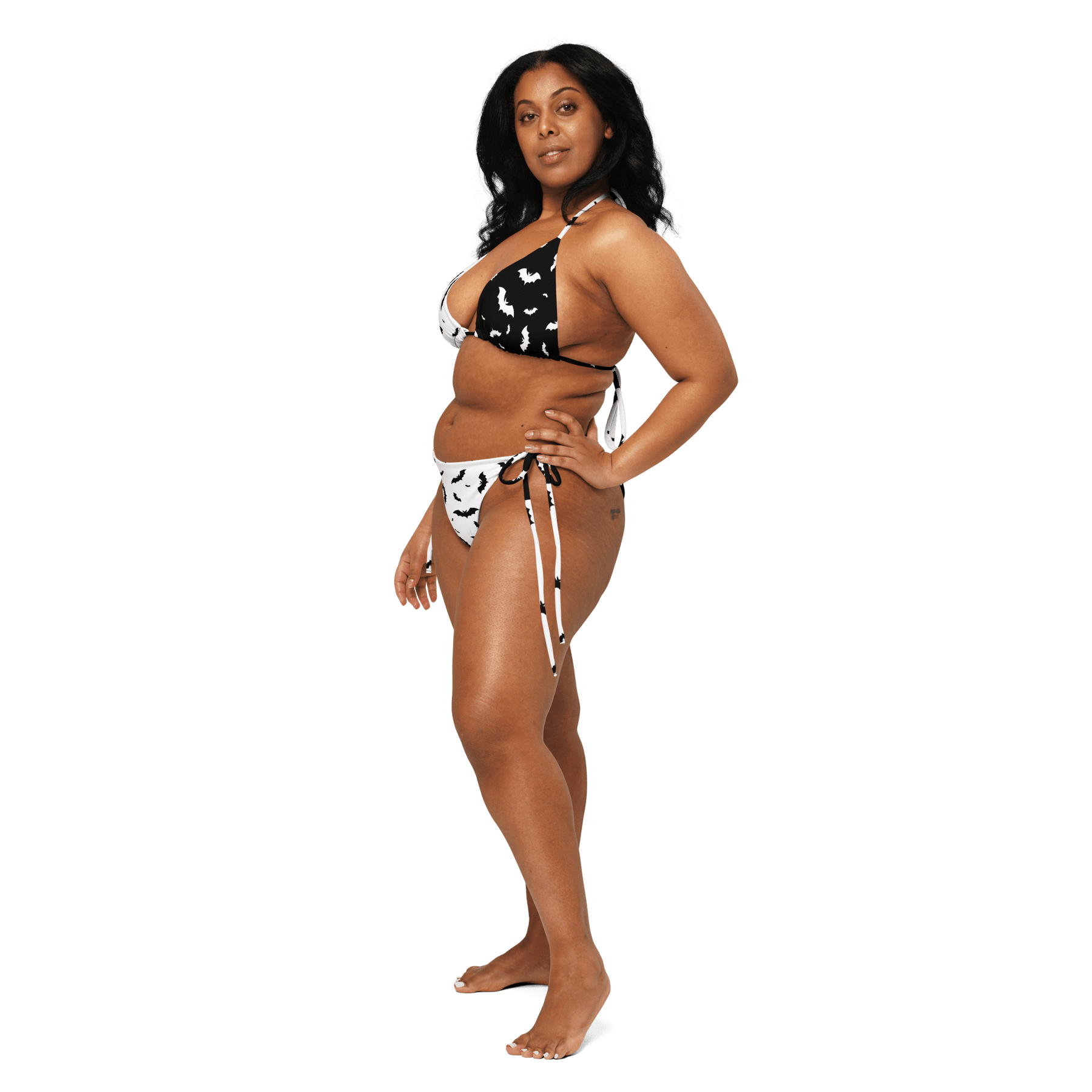 Seeing Double Split Bats String Bikini Top - Goth Cloth Co.7255390_16564