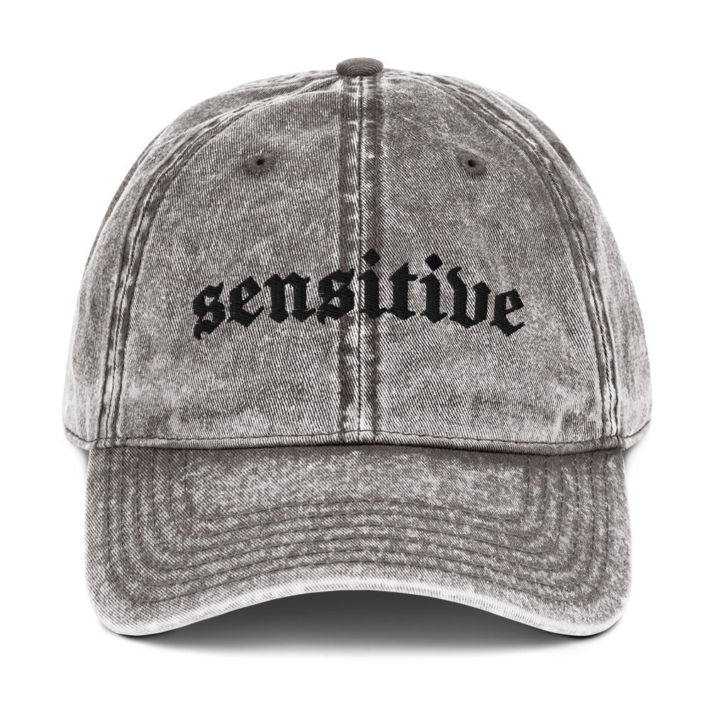 Sensitive Acid Wash Dad Cap - Goth Cloth Co.1621232_10803