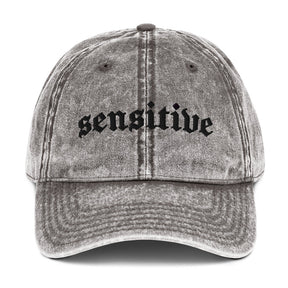 Sensitive Acid Wash Dad Cap - Goth Cloth Co.1621232_10803
