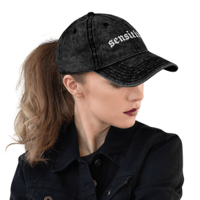 Sensitive Acid Wash Dad Cap - Goth Cloth Co.1621232_16747