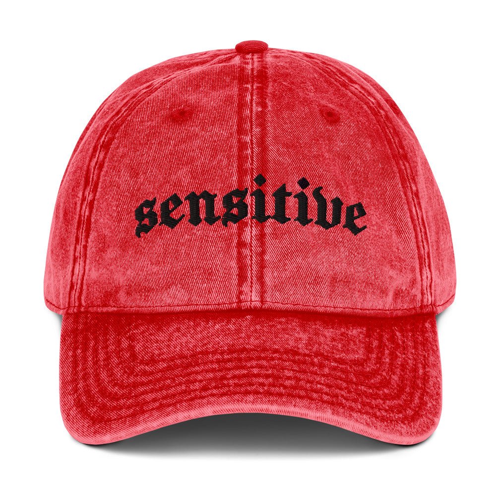 Sensitive Acid Wash Dad Cap - Goth Cloth Co.1621232_16747
