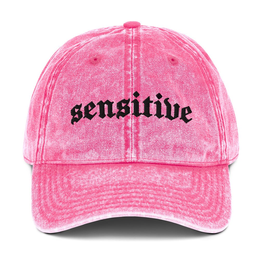 Sensitive Acid Wash Dad Cap - Goth Cloth Co.1621232_16749