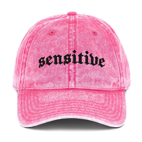 Sensitive Acid Wash Dad Cap - Goth Cloth Co.1621232_16749
