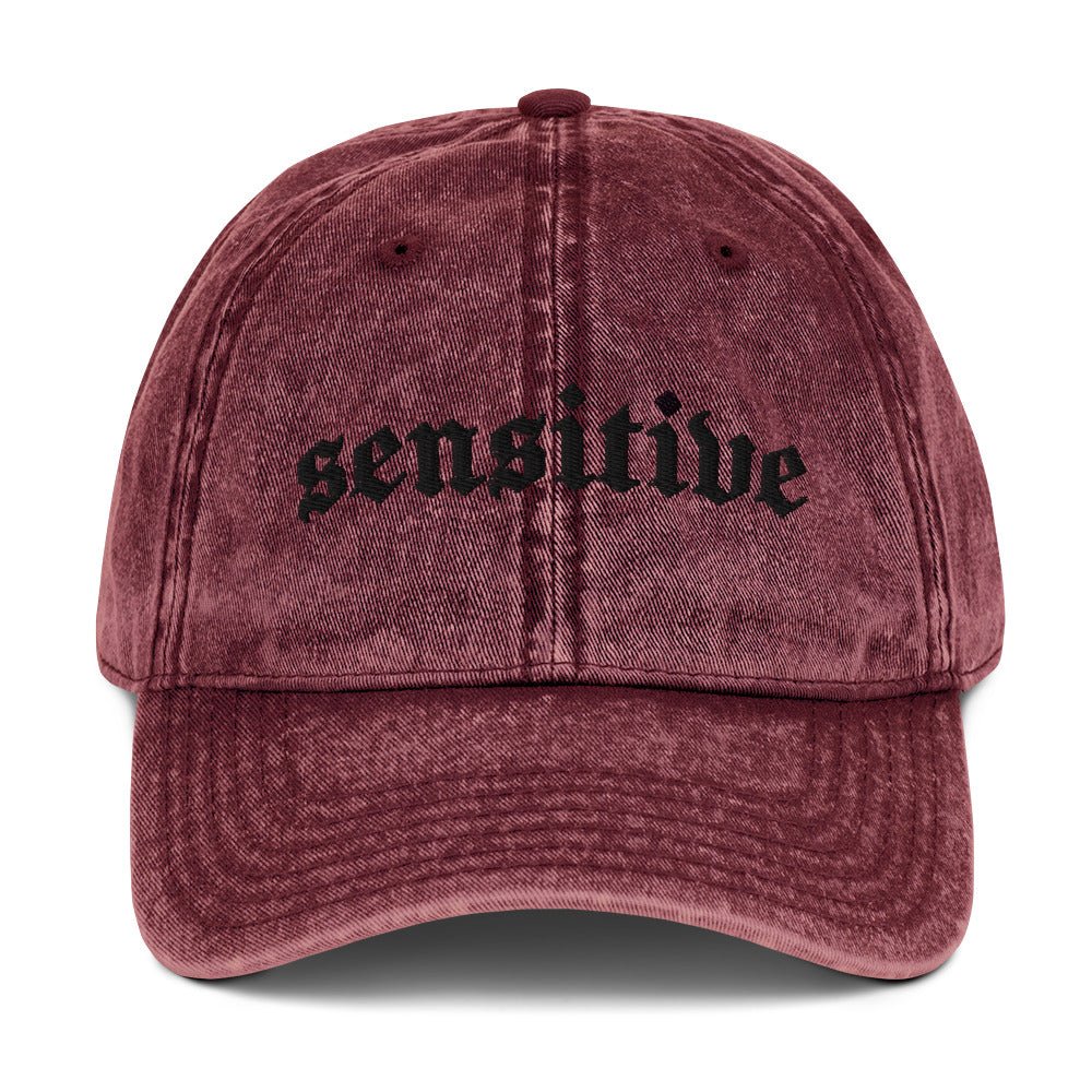 Sensitive Acid Wash Dad Cap - Goth Cloth Co.1621232_9793