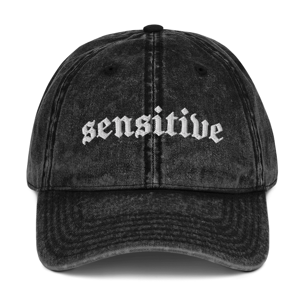 Sensitive Acid Wash Dad Cap - Goth Cloth Co.1753963_9791