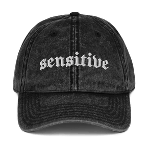 Sensitive Acid Wash Dad Cap - Goth Cloth Co.1753963_9791