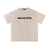 Sensitive Acid Washed Cotton T-Shirt - Goth Cloth Co.260521PODPQ0175001