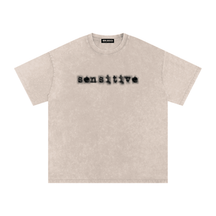 Sensitive Acid Washed Cotton T-Shirt - Goth Cloth Co.260521PODPQ0175001