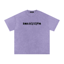 Sensitive Acid Washed Cotton T-Shirt - Goth Cloth Co.260521PODPQ0175013
