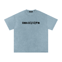 Sensitive Acid Washed Cotton T-Shirt - Goth Cloth Co.260521PODPQ0175037