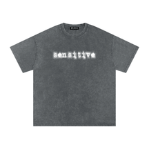 Sensitive Acid Washed Cotton T-Shirt - Goth Cloth Co.260521PODPQ0180007