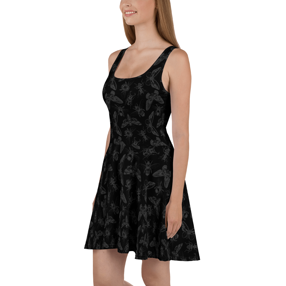 Shadow Swarm Skater Dress - Goth Cloth Co.1660013_9613