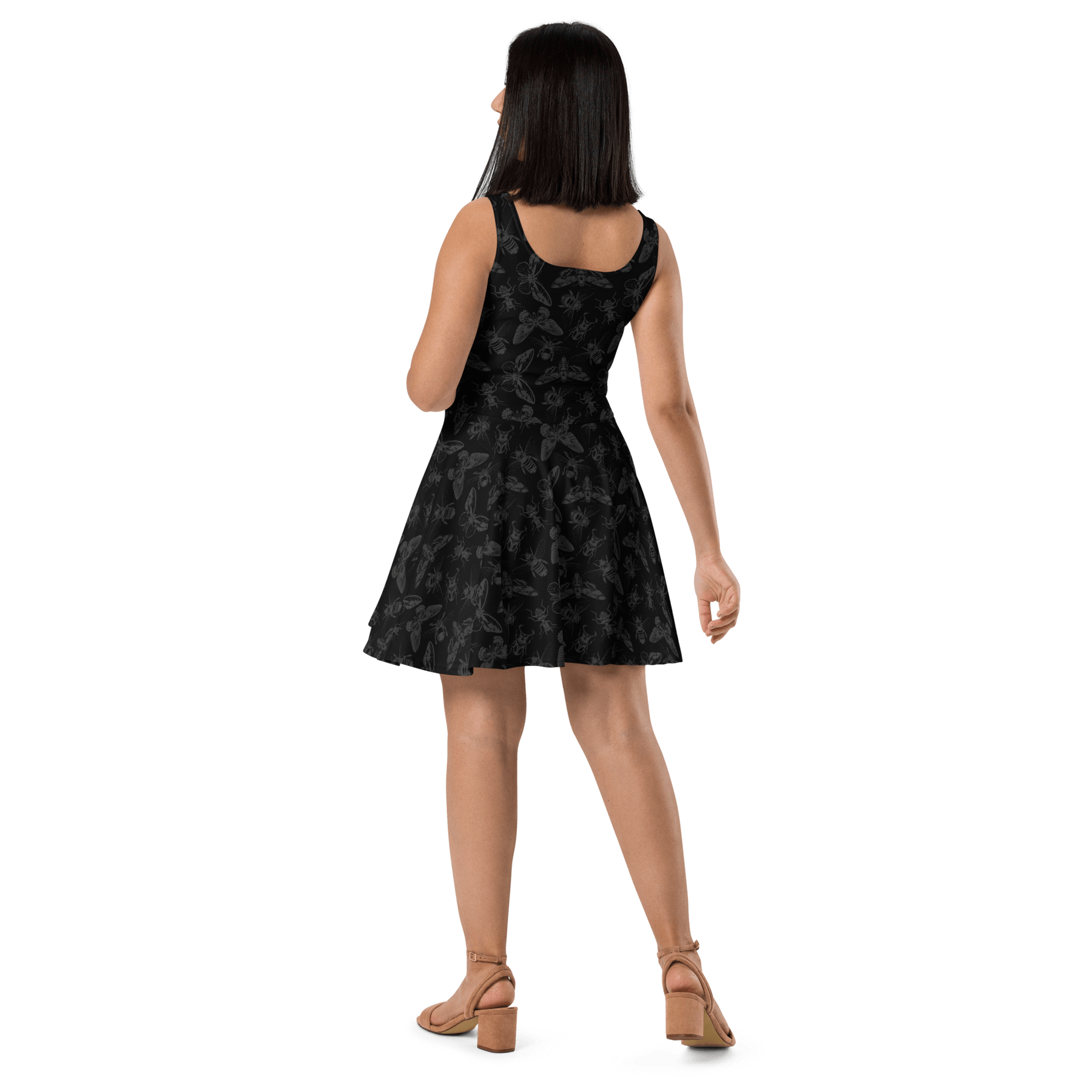 Shadow Swarm Skater Dress - Goth Cloth Co.1660013_9613