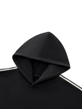 Side Stripe Drop - Shoulder Hoodie - Goth Cloth Co.251217PODRB0884001