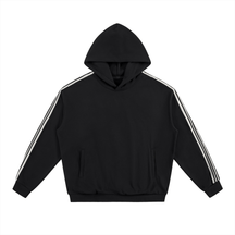 Side Stripe Drop - Shoulder Hoodie - Goth Cloth Co.251217PODRB0884001