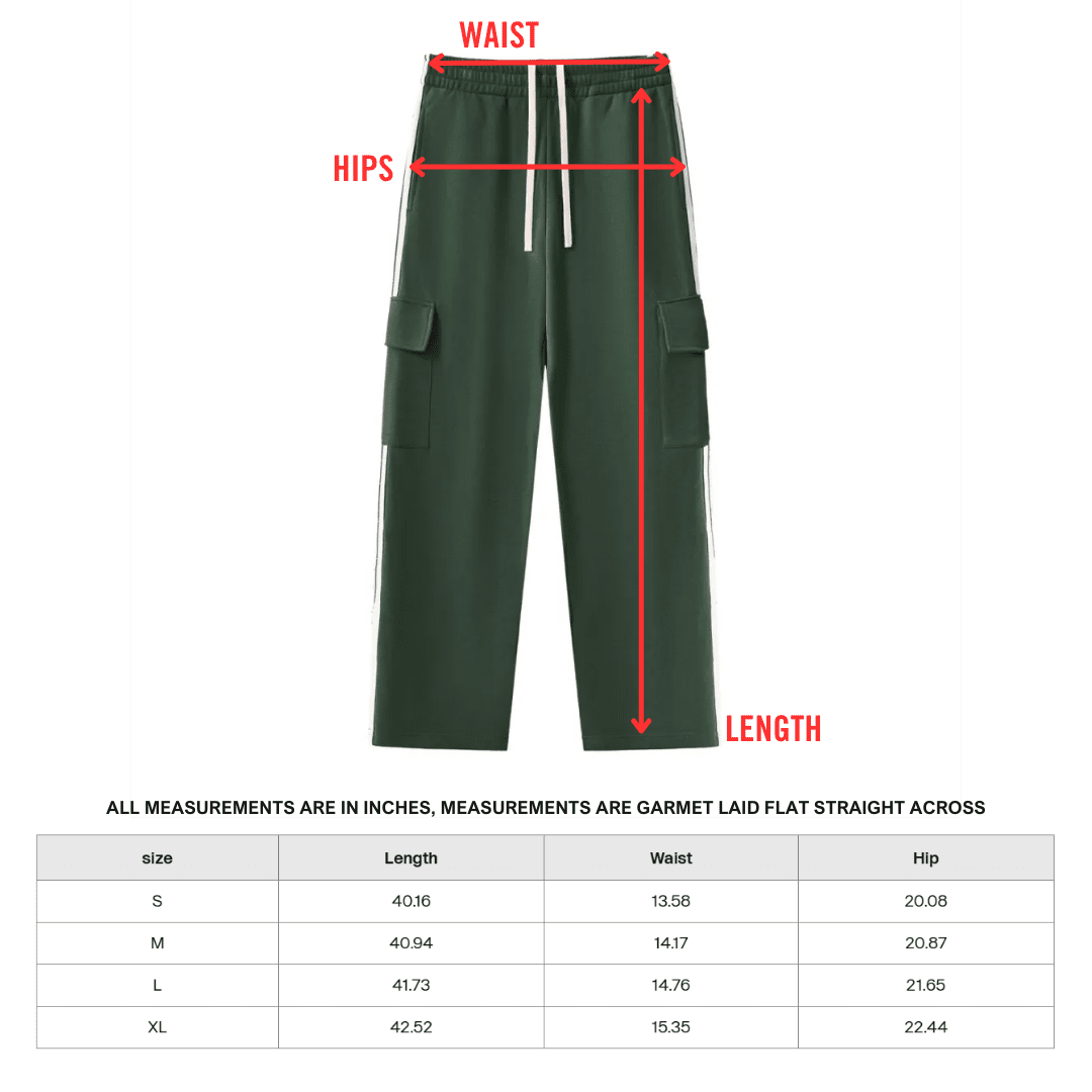 Side Stripe Straight - Leg Pants - Goth Cloth Co.251217PODPX0897001