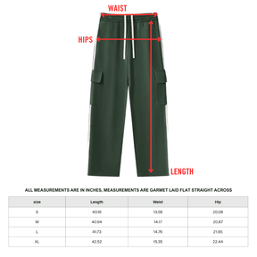 Side Stripe Straight - Leg Pants - Goth Cloth Co.251217PODPX0897001