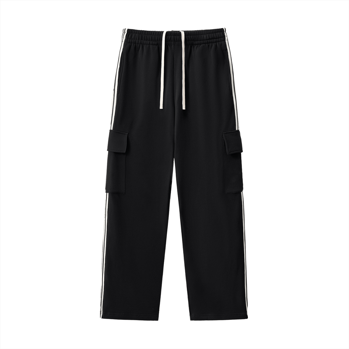 Side Stripe Straight - Leg Pants - Goth Cloth Co.251217PODPX0897001
