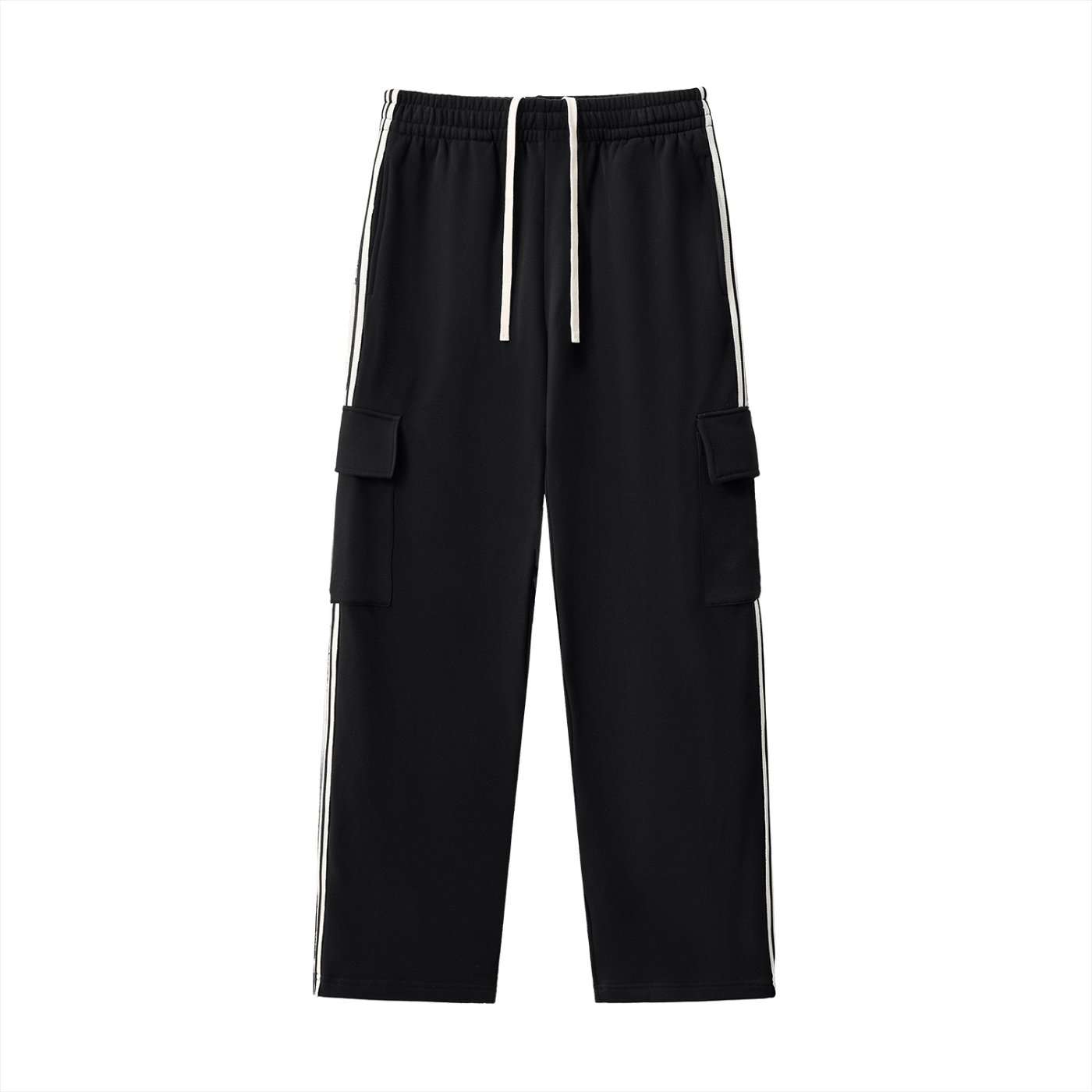 Side Stripe Straight - Leg Pants - Goth Cloth Co.251217PODPX0897001
