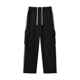 Side Stripe Straight - Leg Pants - Goth Cloth Co.251217PODPX0897001