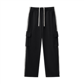 Side Stripe Straight - Leg Pants - Goth Cloth Co.251217PODPX0897001