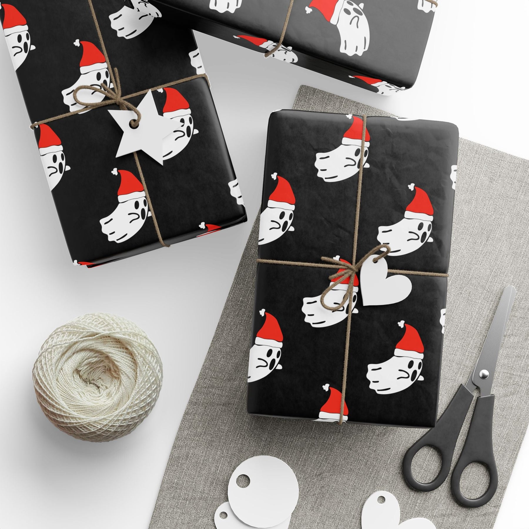 Silent Fright Gift Wrap - Goth Cloth Co.Home Decor14331604449781943643