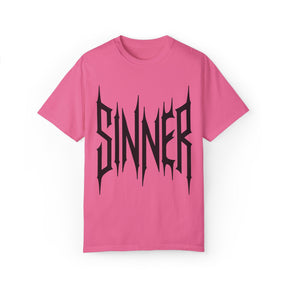 Sinner Oversized Beefy Tee - Goth Cloth Co.T - Shirt20501609153114762093